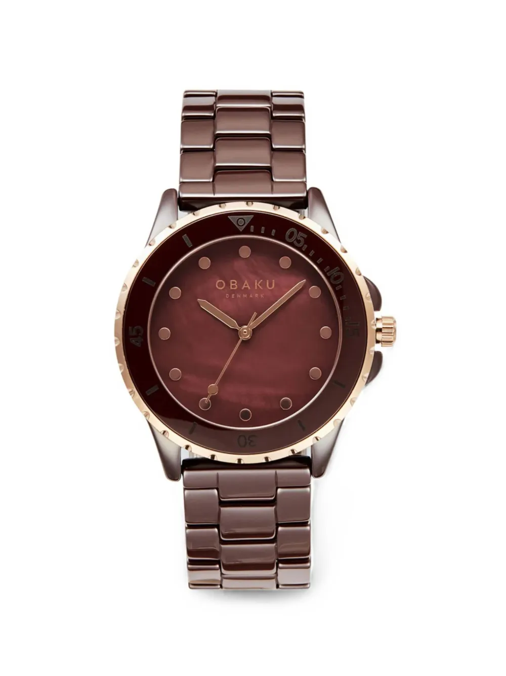 OBAKU Urt Lille 32mm watch - Marrone