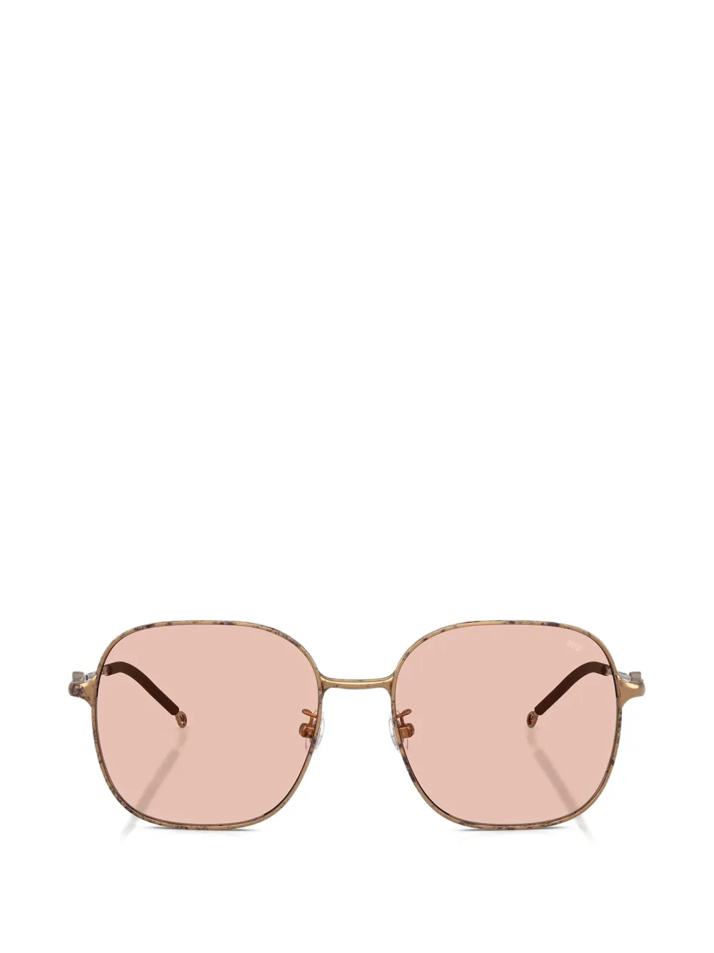 Diesel square-frame sunglasses - Gold