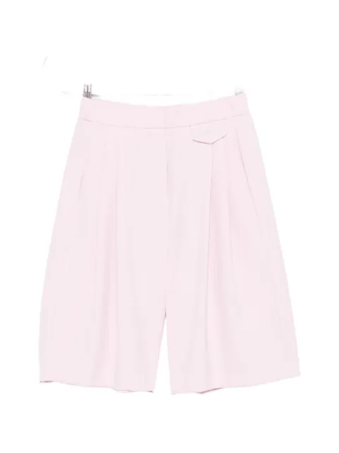 WRSTBHVR pleated tailored shorts