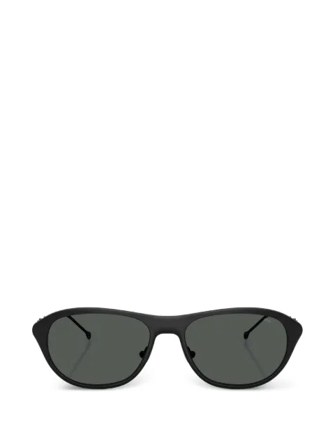 Diesel matte oval-frame sunglasses