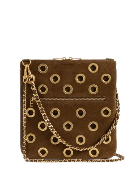 Zadig&Voltaire pochette Rock en daim à œillets 26