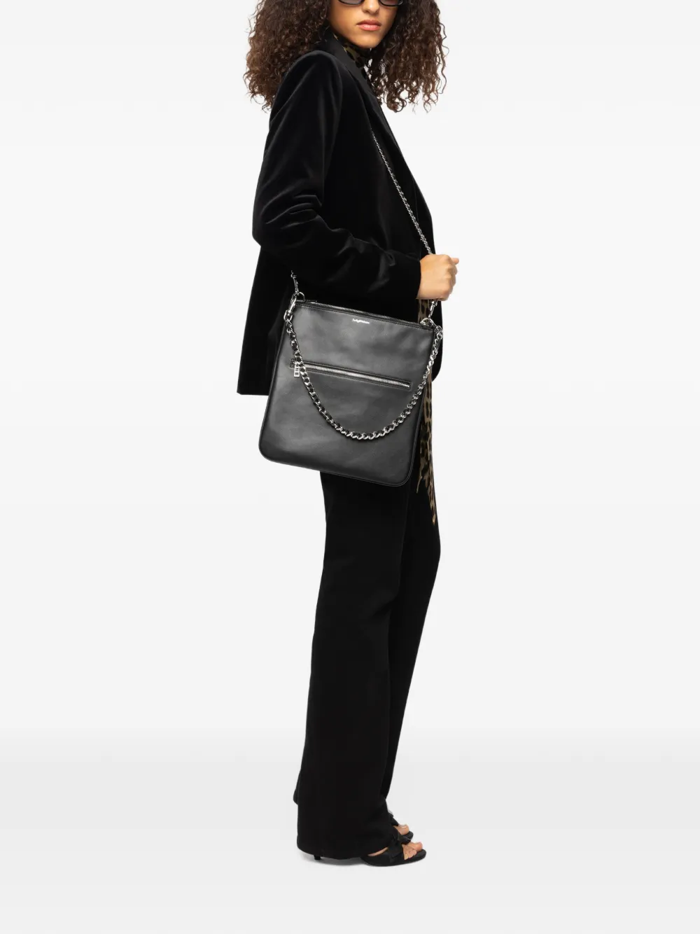 Zadig&Voltaire Rock 26 clutch Zwart