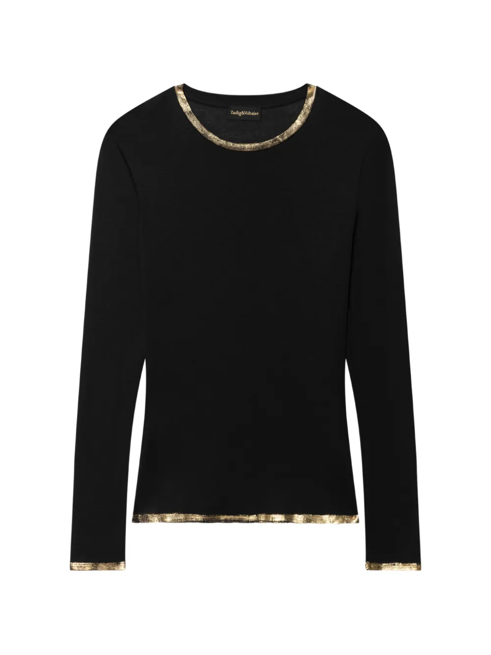 Zadig&Voltaire Willy T-shirt Zwart
