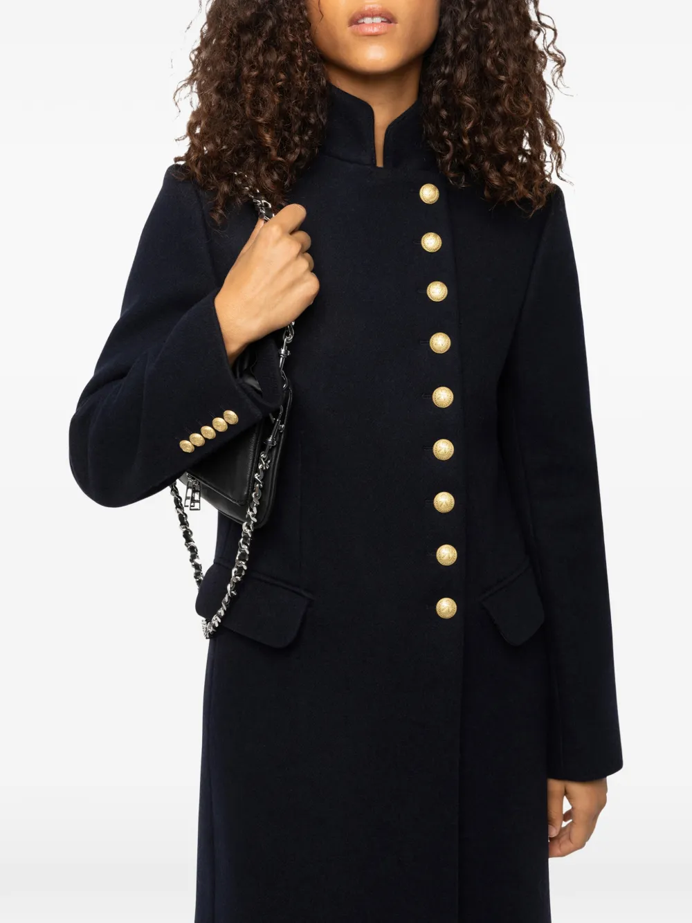 Zadig&Voltaire Meril coat Blauw