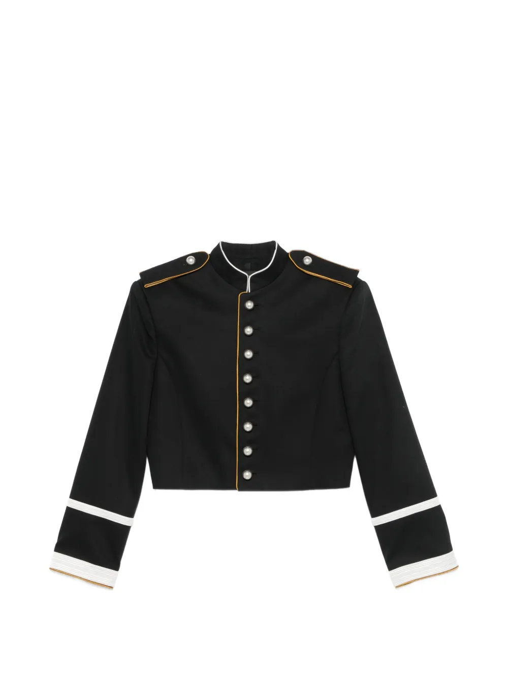 Ann Demeulemeester Bine Marsina button-embellished jacket - Nero