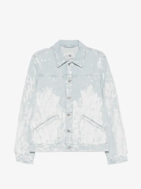 MM6 Maison Margiela ペイント デニムジャケット