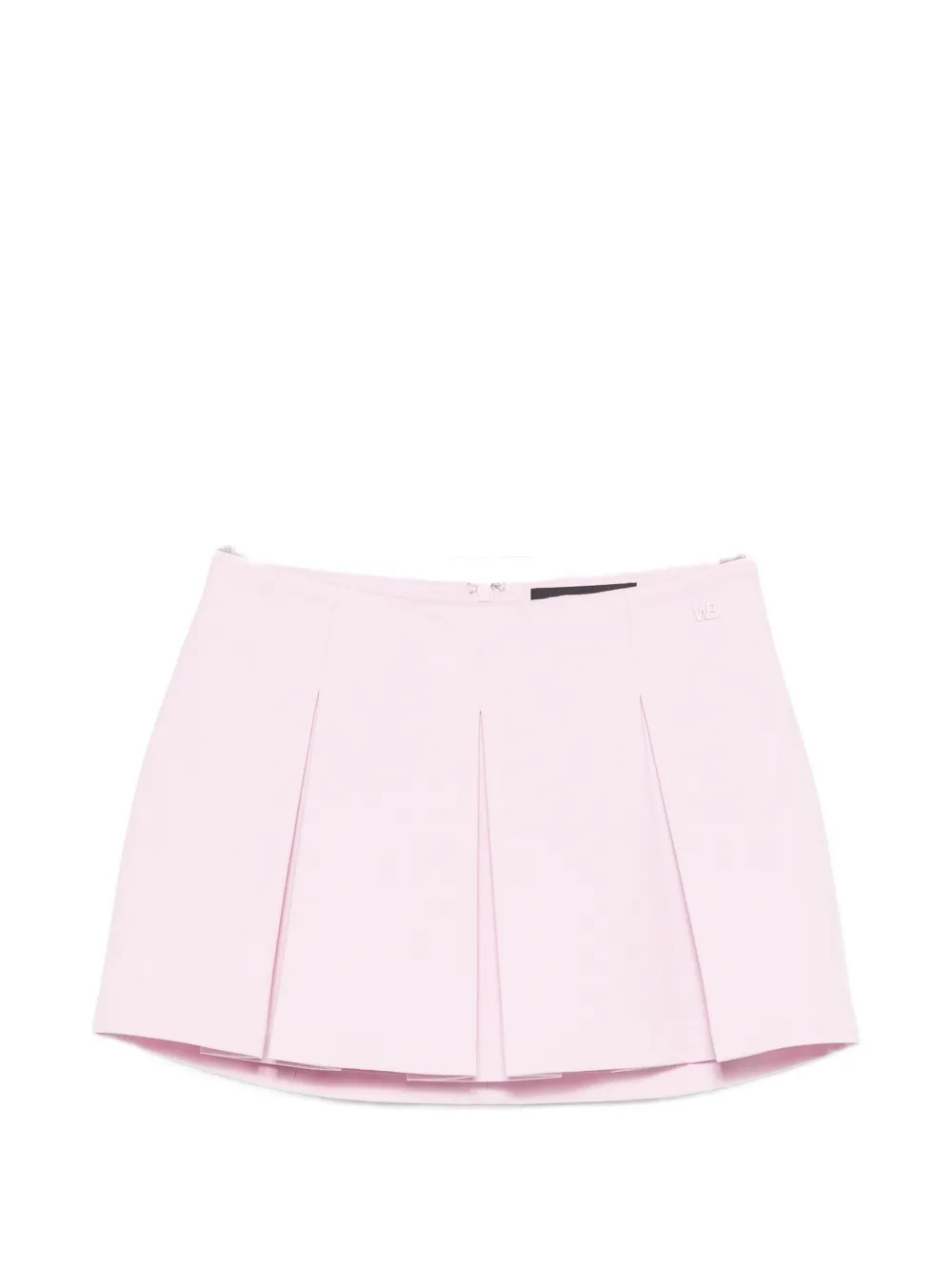 WRSTBHVR pleated mini skirt - Rosa