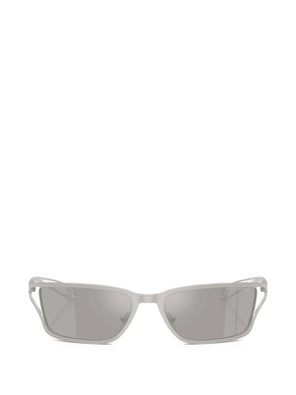 Diesel rectangle-frame sunglasses - Silber