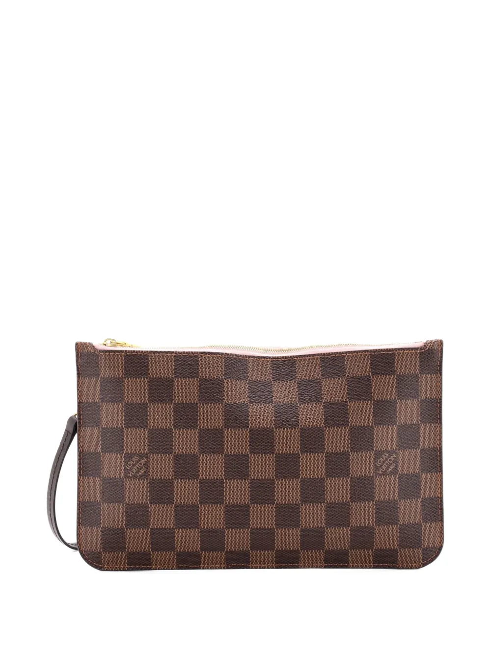 Louis Vuitton Pre-Owned Große Neverfull Pochette Damier Clutch - Braun