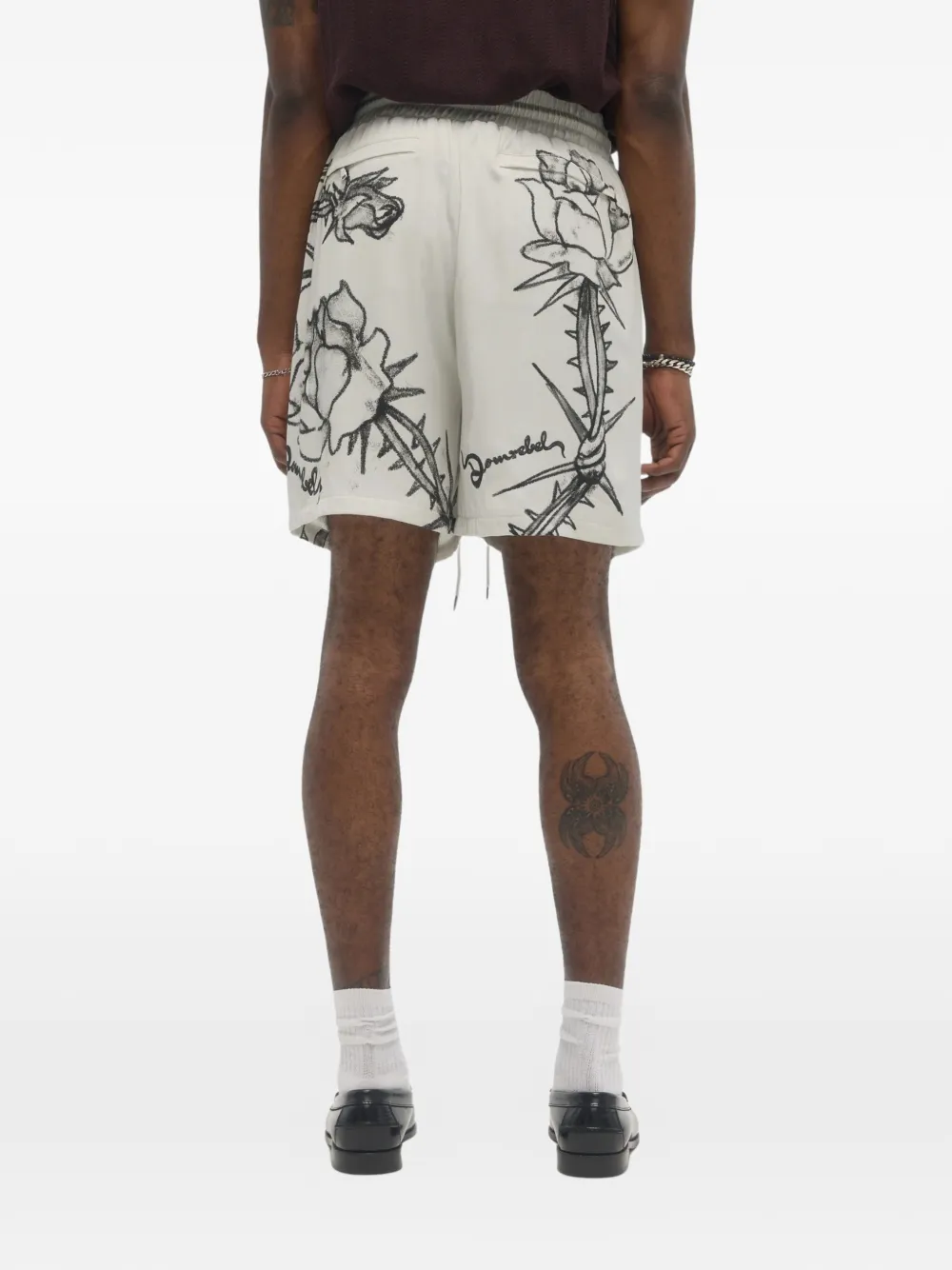 DOMREBEL Shorts met trekkoord Beige