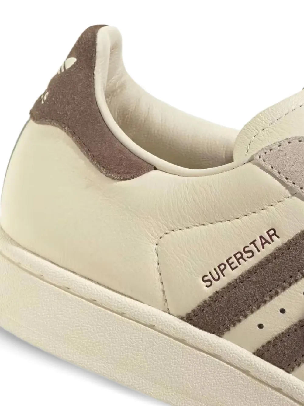 adidas Superstar II sneakers met schelpen neus Beige