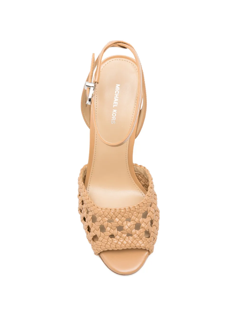 Michael Kors Rosie leren sandalen Beige