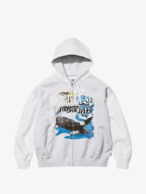Supreme x MM6 Maison Margiela zip-up hoodie