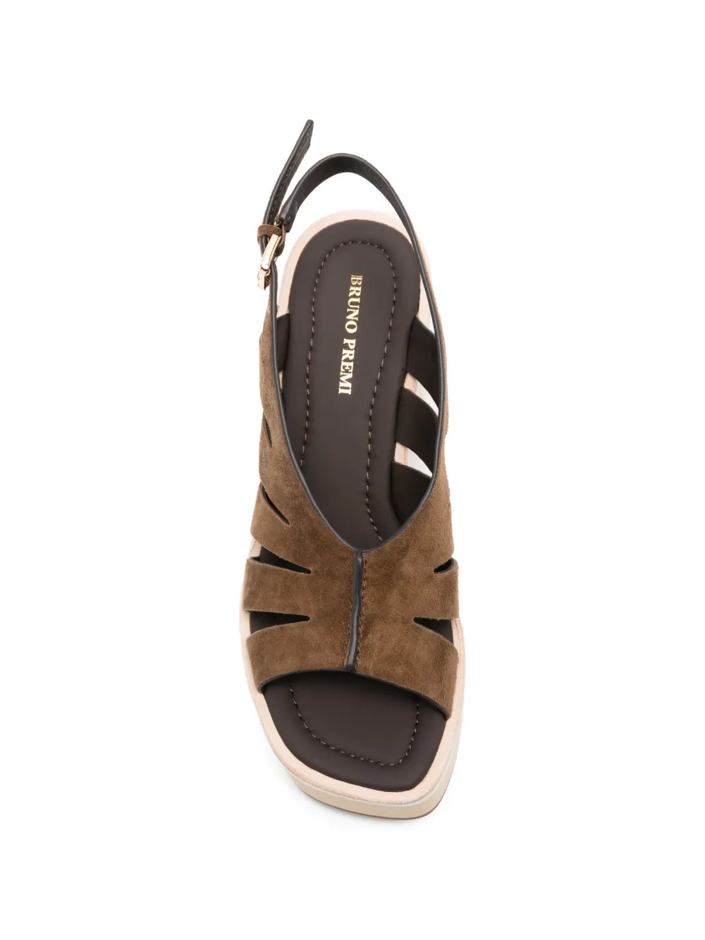 Bruno Premi cut-out platform sandals Bruin