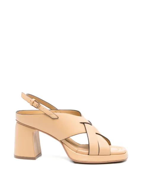 Bruno Premi crossover-strap slingback sandals