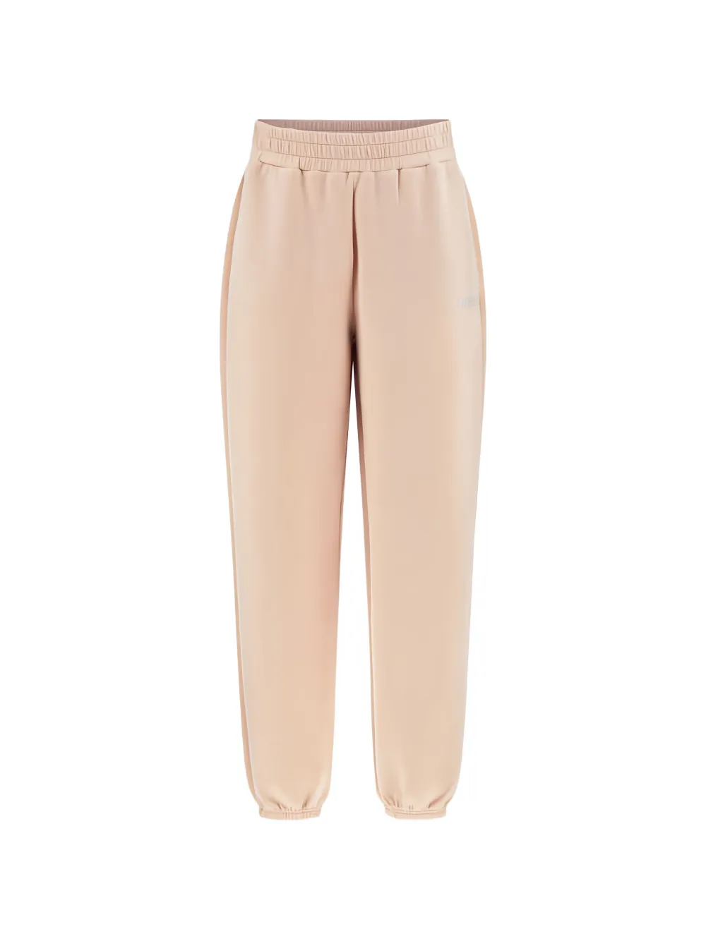 GUESS USA logo-embellished track pants - Nude