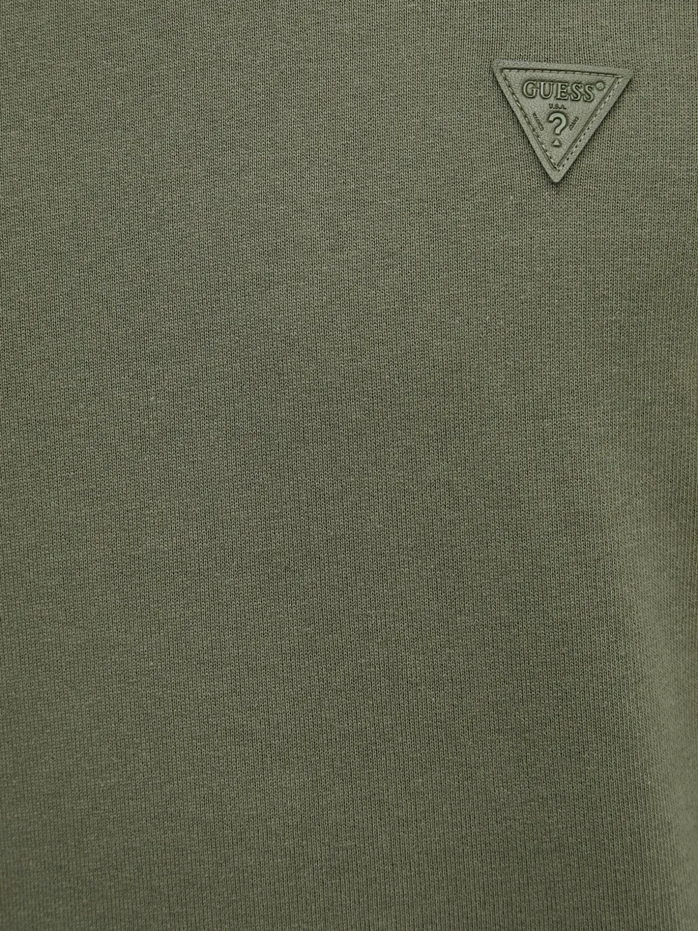 GUESS USA Sweater met logopatch Groen