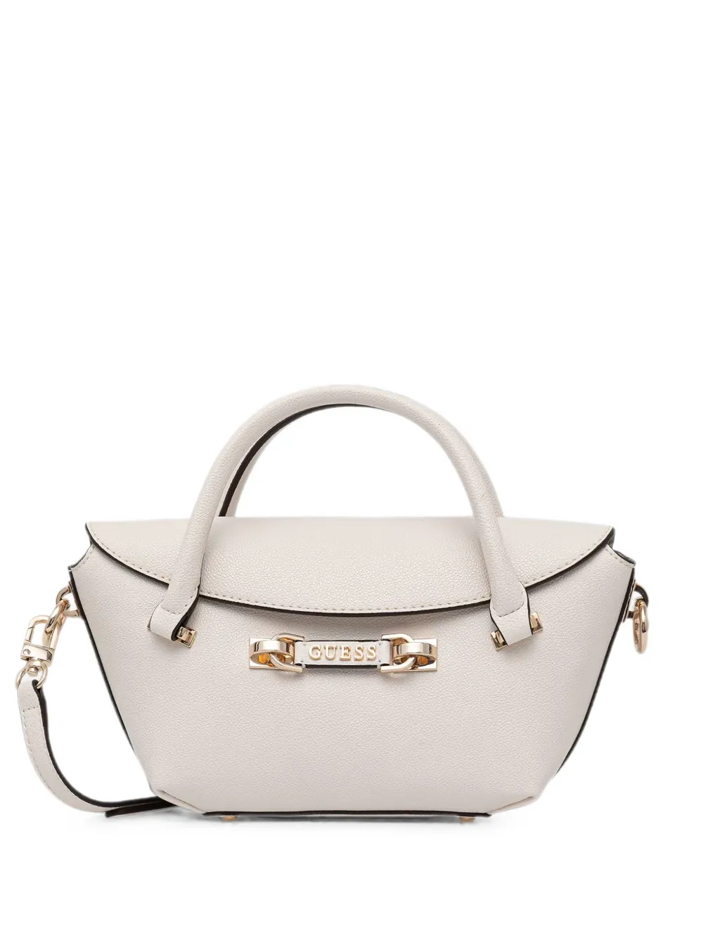 GUESS USA logo-plaque tote bag - Toni neutri