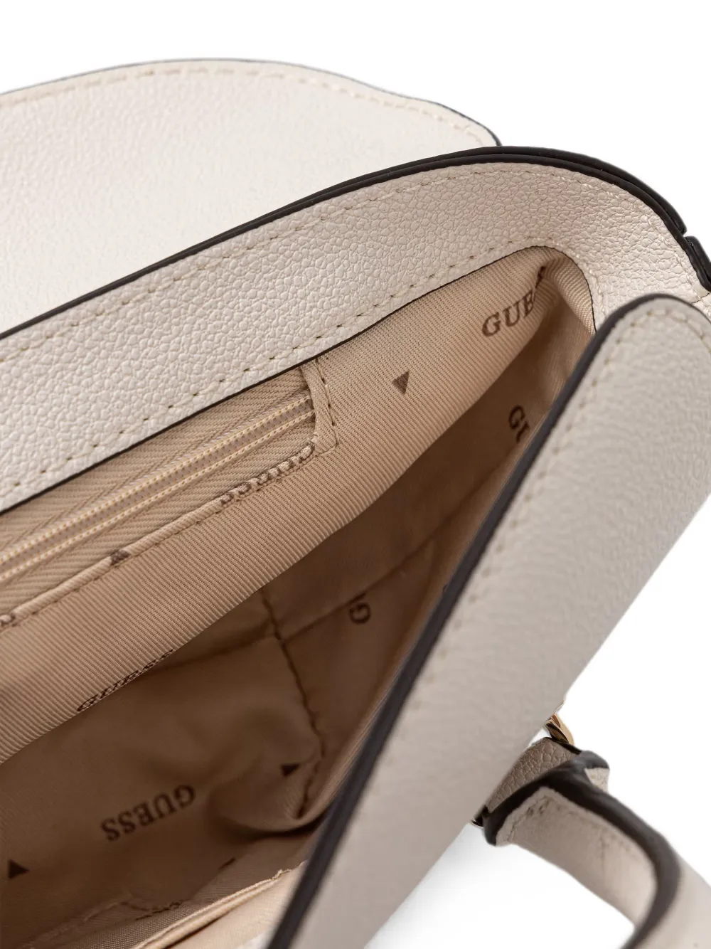 GUESS USA Heuptas met logoplakkaat Beige