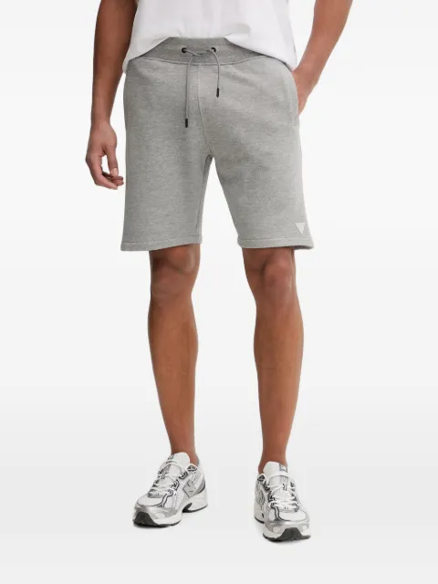 GUESS USA logo-patch track shorts
