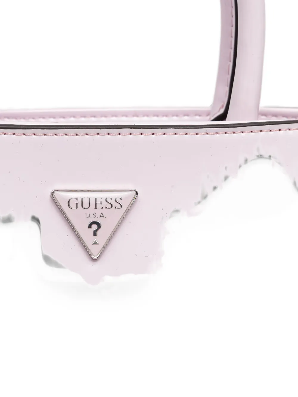 GUESS USA Heuptas met logoplakkaat Roze