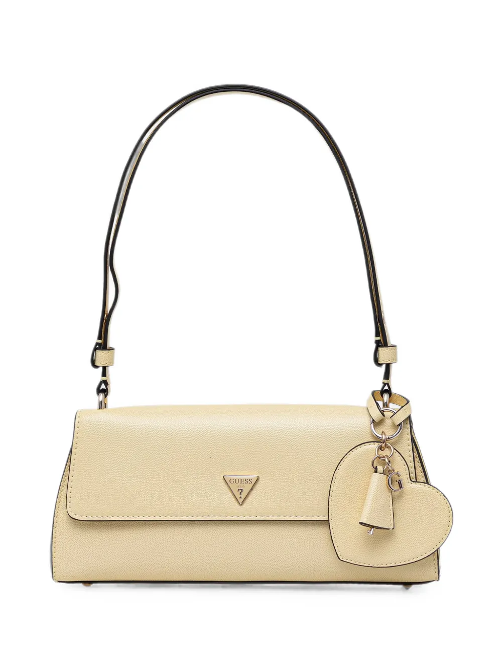 GUESS USA logo-plaque shoulder bag - Gelb