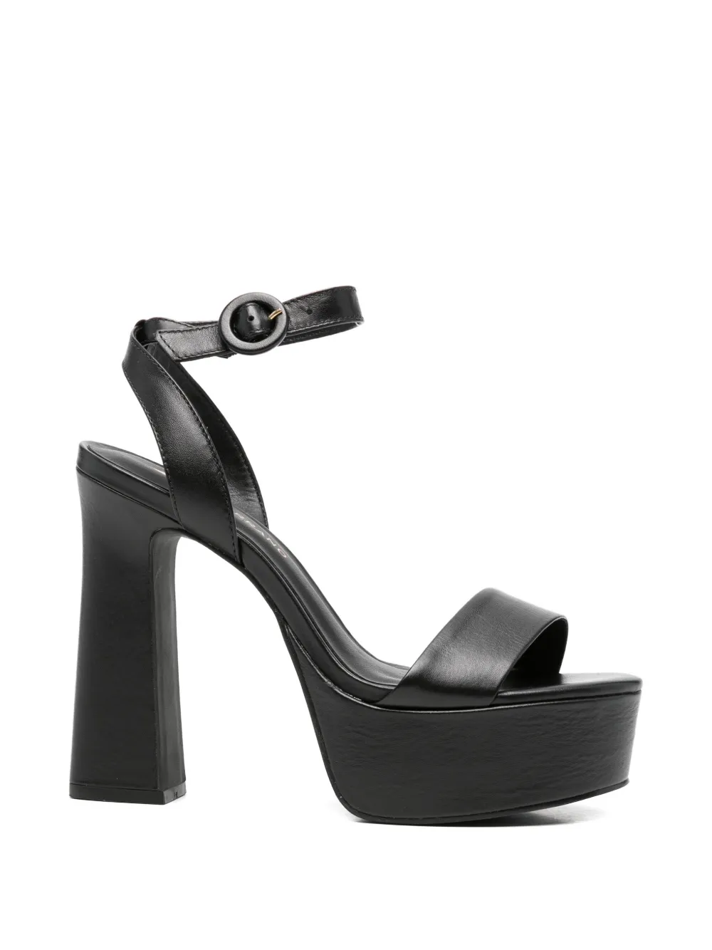CARRANO platform buckle-fastening sandals - Nero