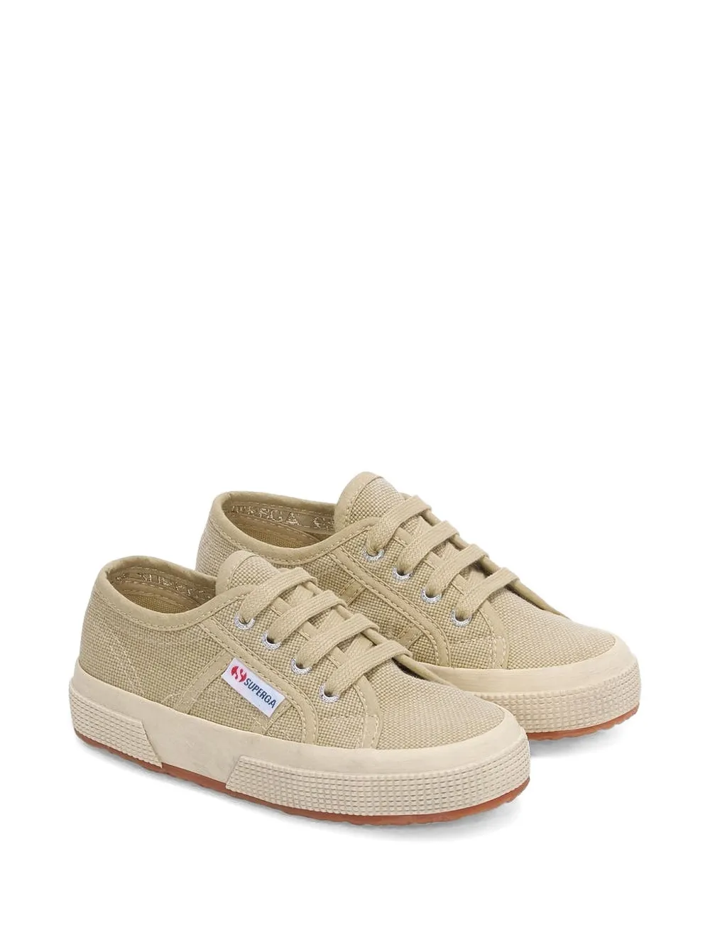 Superga Kids 2750 sneakers met stenen wassing Beige
