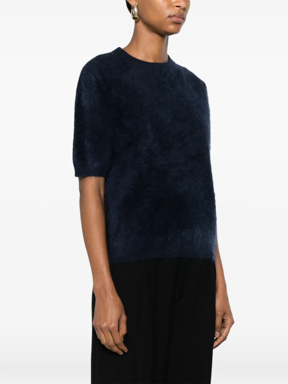 Soft Goat T-shirt met korte mouwen Blauw