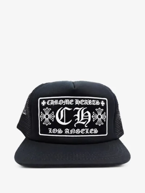 Chrome Hearts logo-embroidered trucker cap