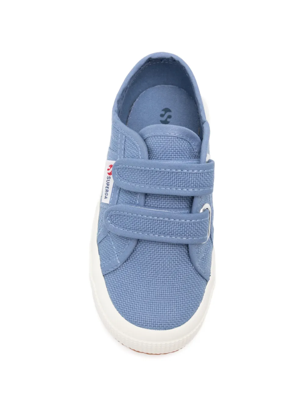Superga Kids Classic sneakers met klittenband Blauw