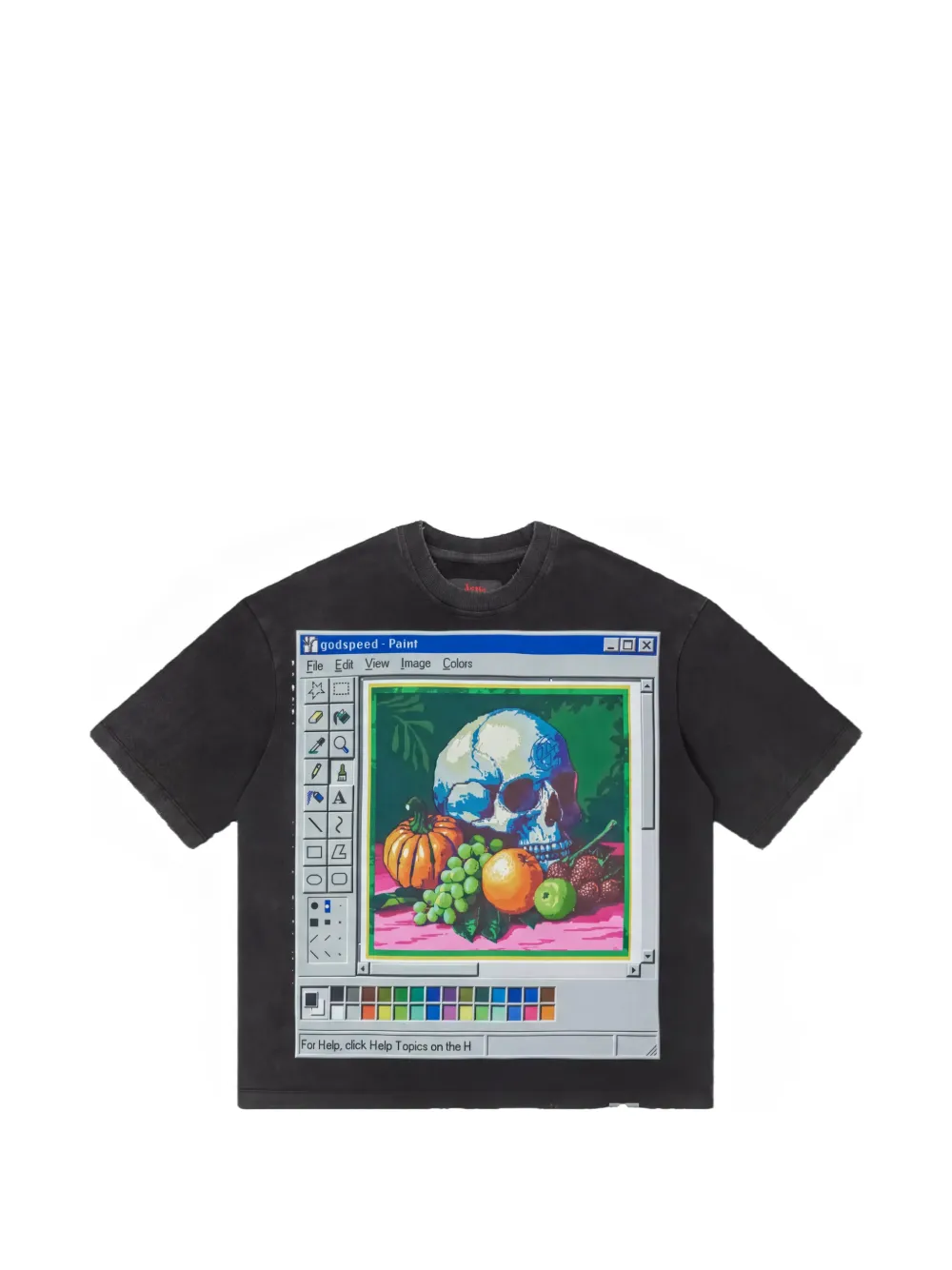 GODSPEED Nexus graphic-print T-shirt - Grau