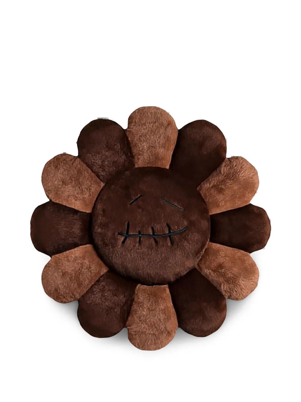 Travis Scott x Takashi Murakam flower-shape cushion - Braun