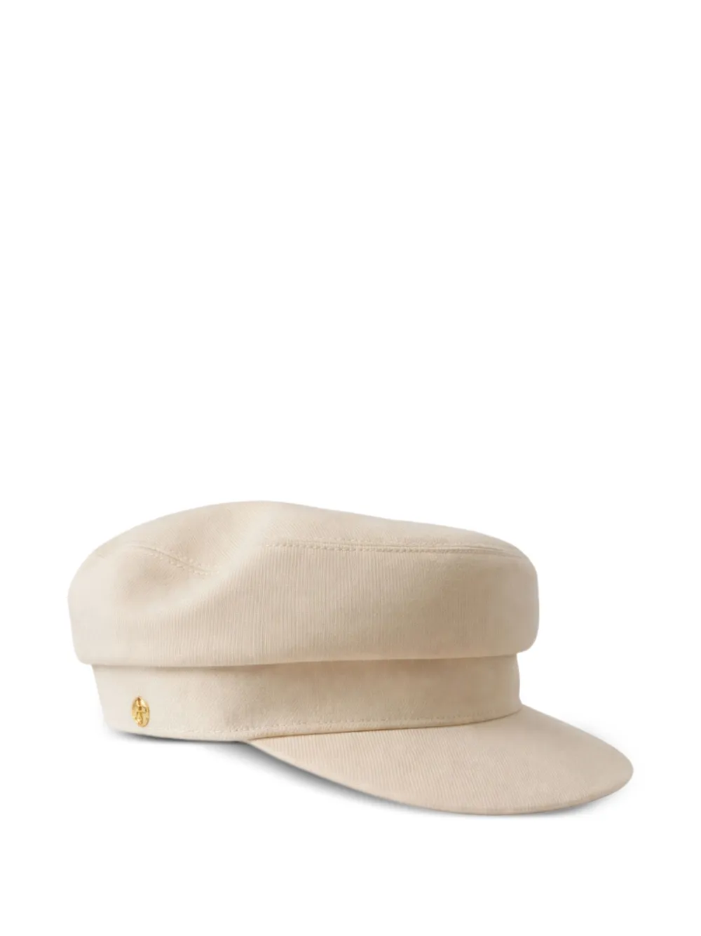 MAISON KRASNOVA logo-plaque baker boy hat - Toni neutri