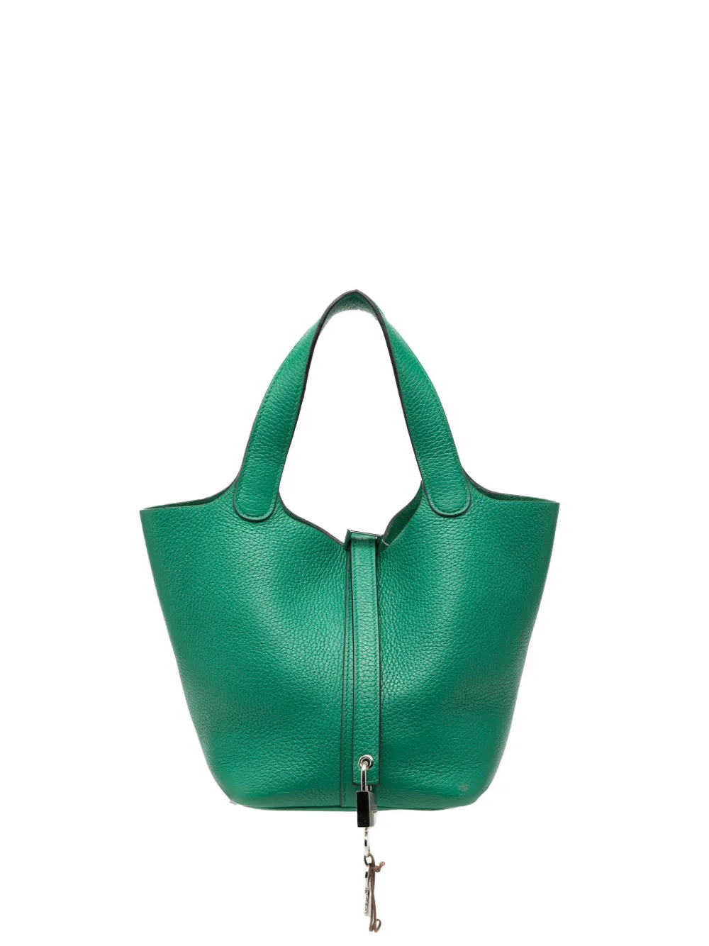 Hermès Pre-Owned 2017 Clemence Picotin Lock 18 handbag - Verde