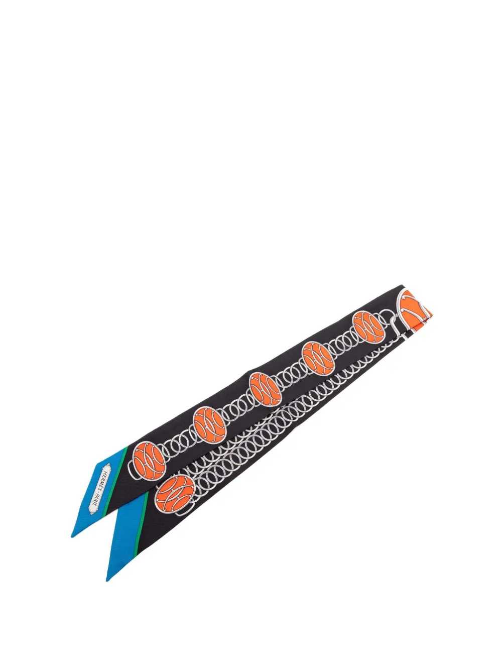Hermès Pre-Owned 2010-2025 Lift Profile Schal aus Seidentwill - Schwarz