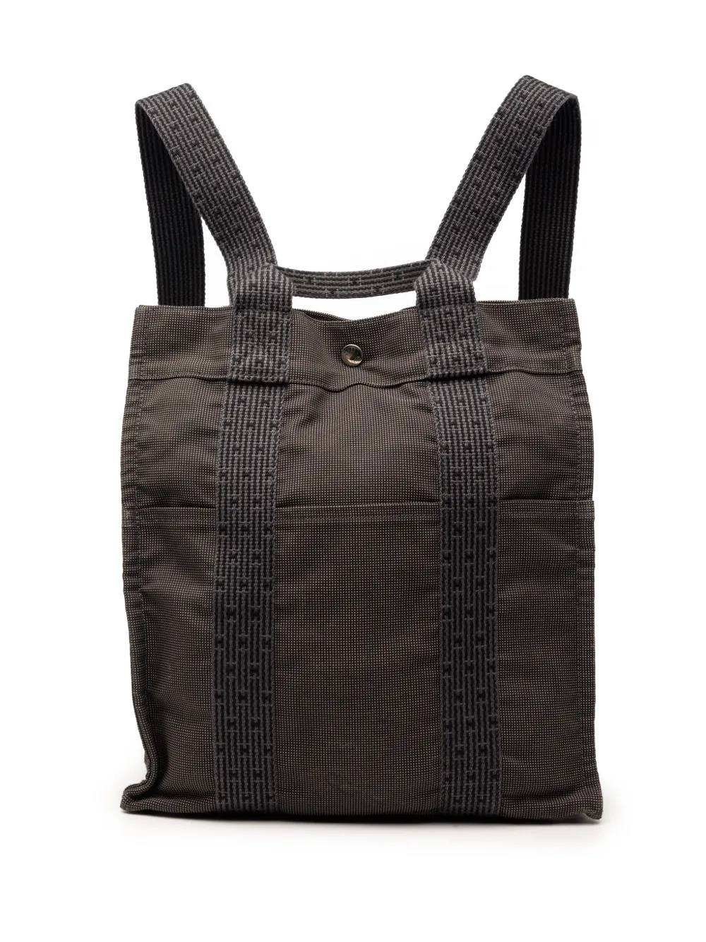 Hermès Pre-Owned 20th Century Canvas Herline MM backpack - Grigio