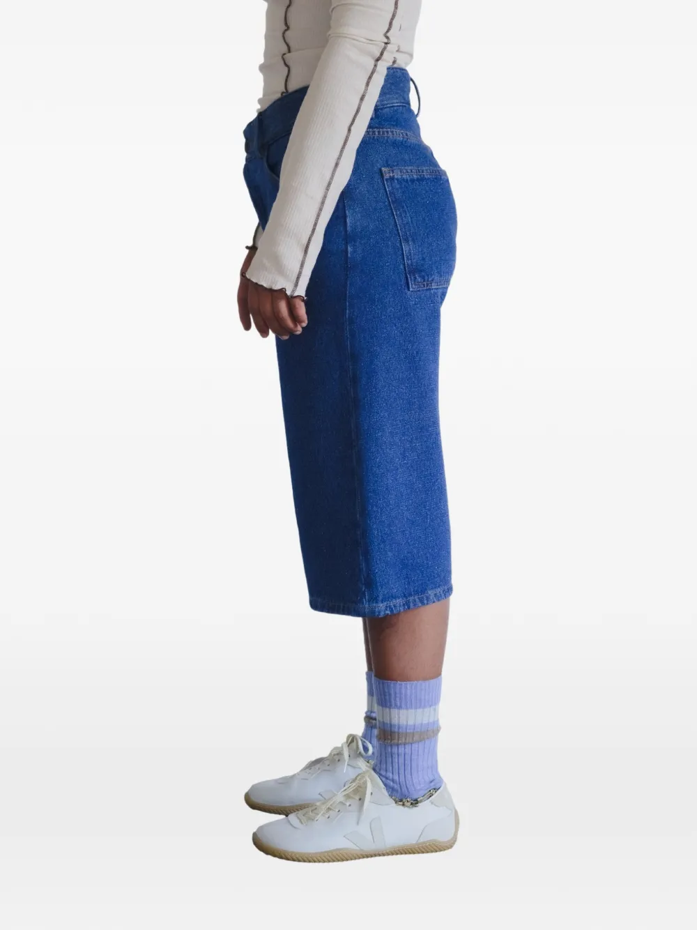Baserange Grass shorts Blauw