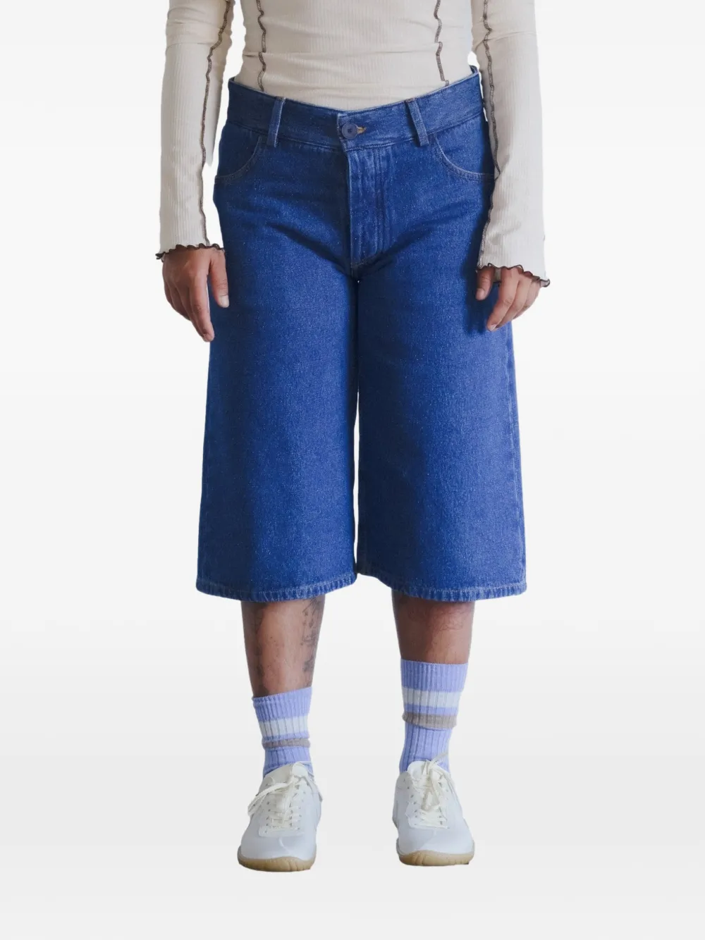 Baserange Grass shorts - Blu