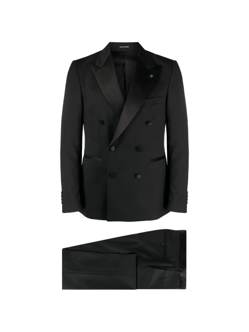 Tagliatore double-breasted tuxedo - Nero