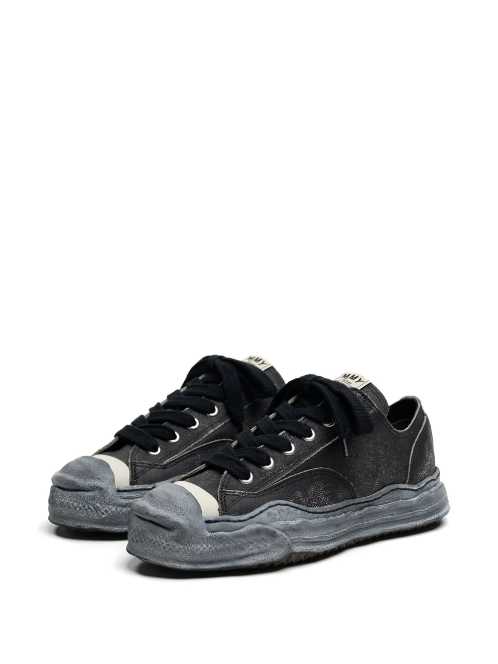 Maison MIHARA YASUHIRO Hank OG chunky-sole sneakers Zwart