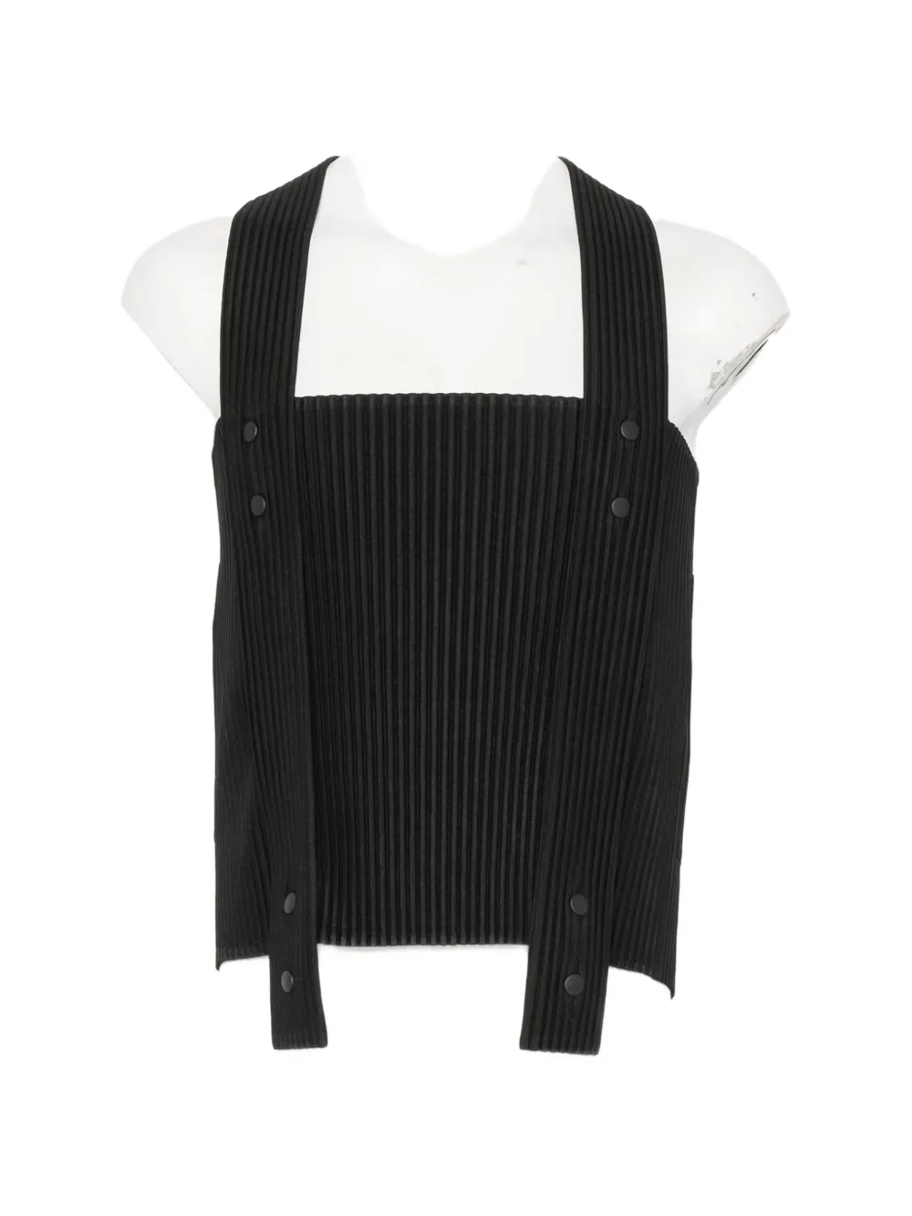 Homme Plissé Issey Miyake Painter's Gear sleeveless top - Nero