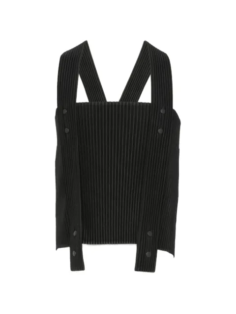 Homme Plissé Issey Miyake ærmeløs Painter's Gear top