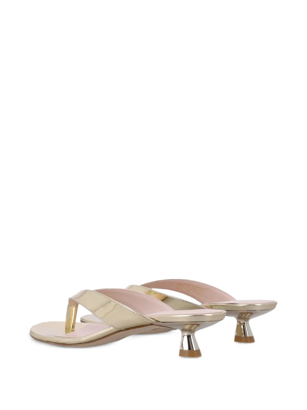 Stuart Weitzman Rio Sleek sandals Goud