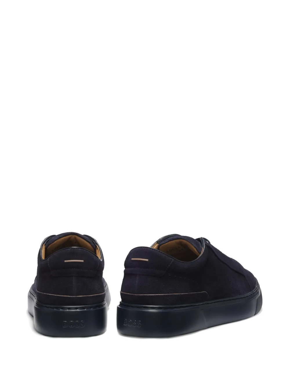 BOSS Gary suède sneakers Blauw