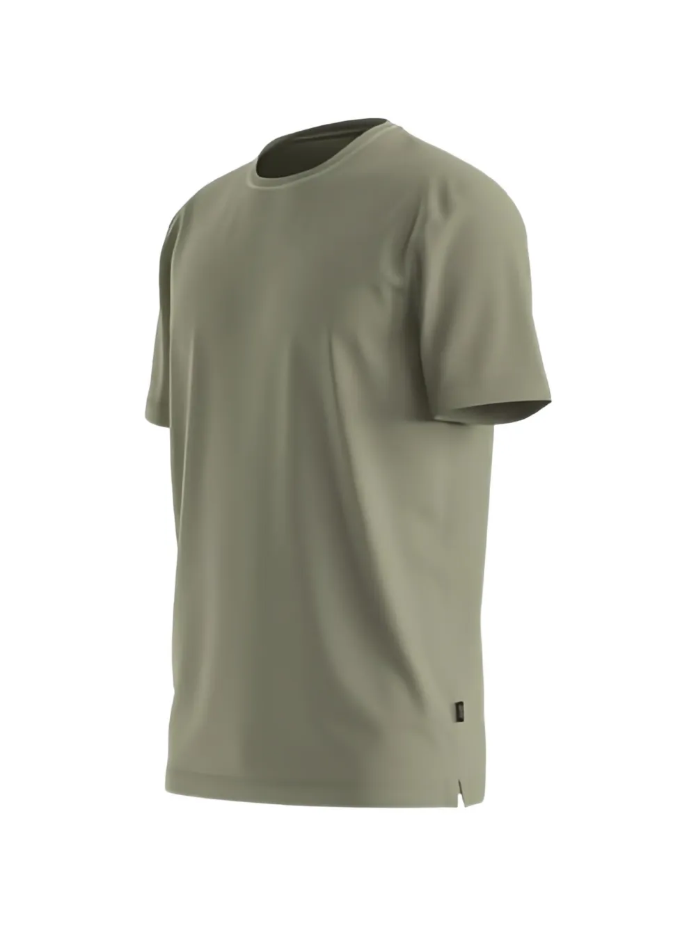 BOSS T-shirt met ronde hals Groen