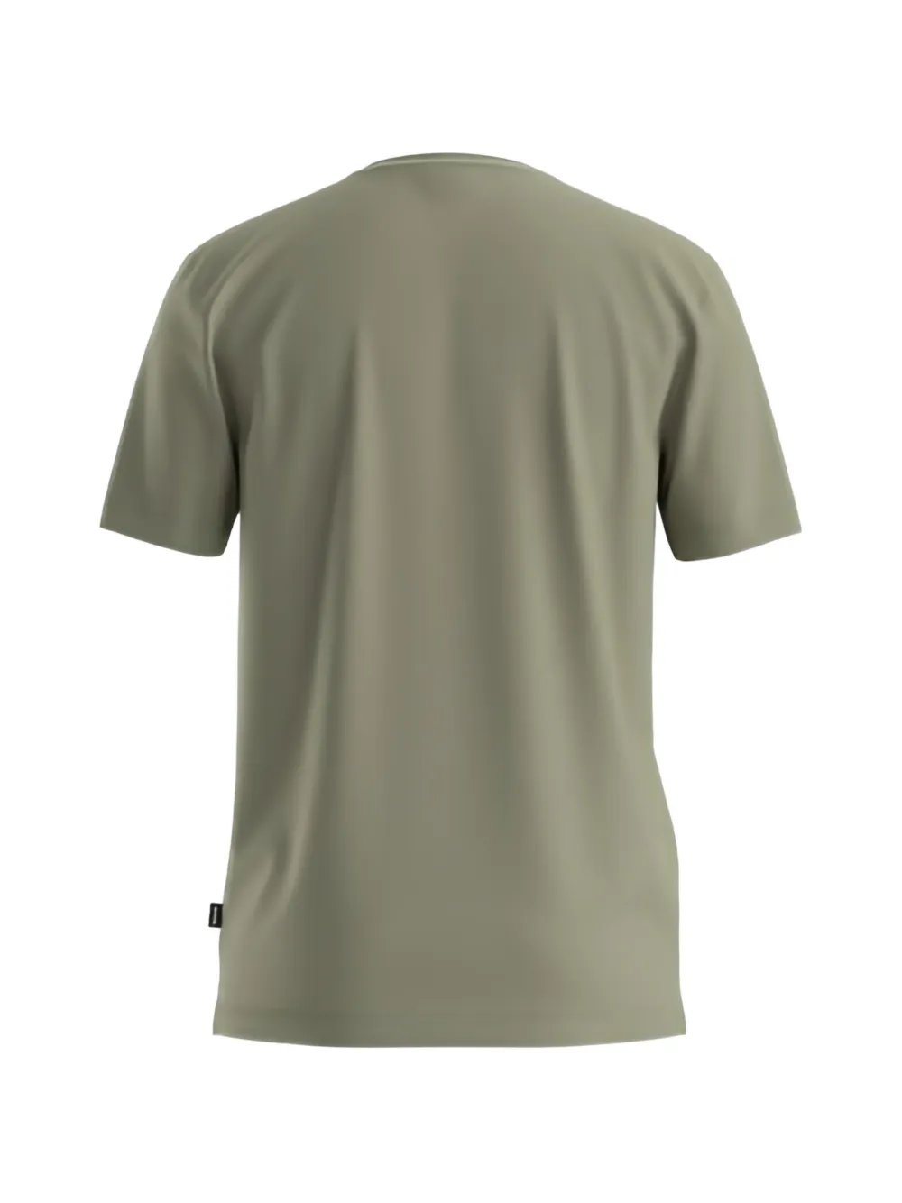 BOSS T-shirt met ronde hals Groen