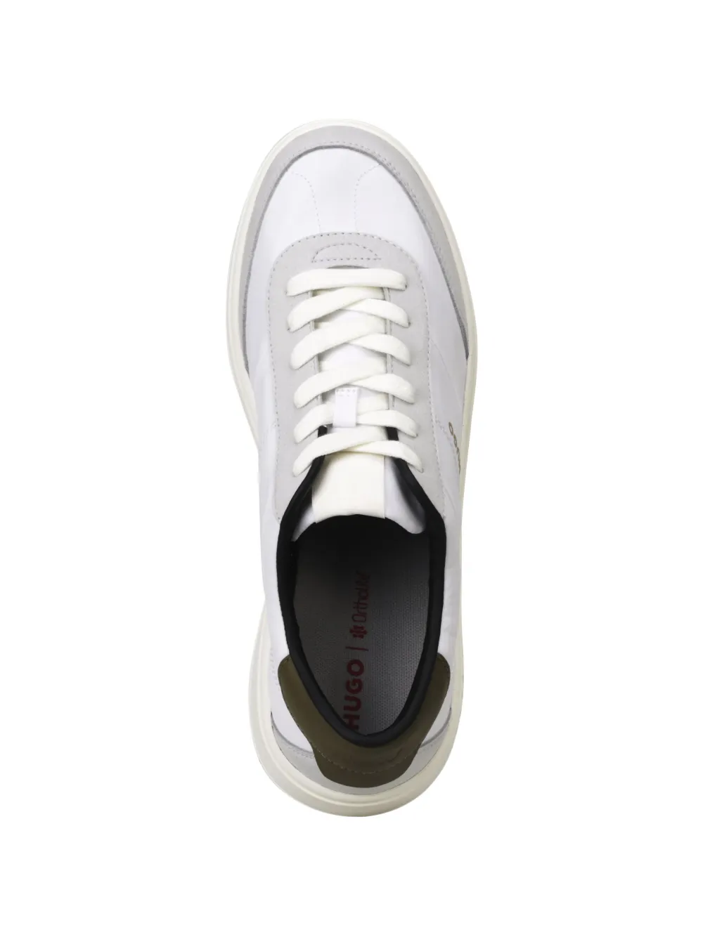 HUGO Sneakers met logodetail Wit