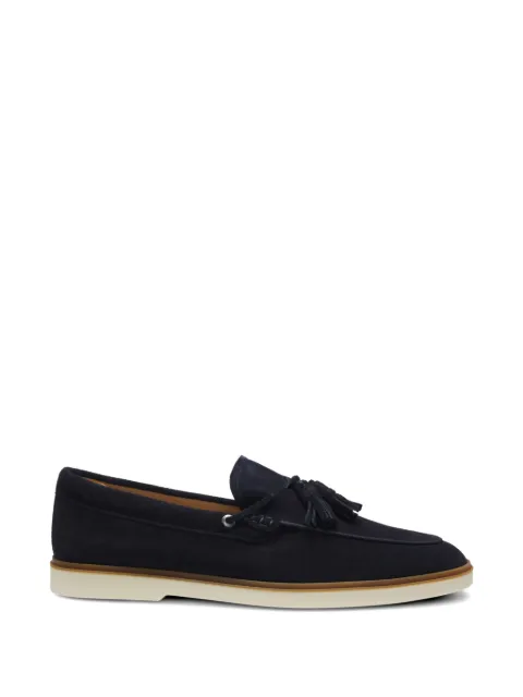 BOSS suede loafers