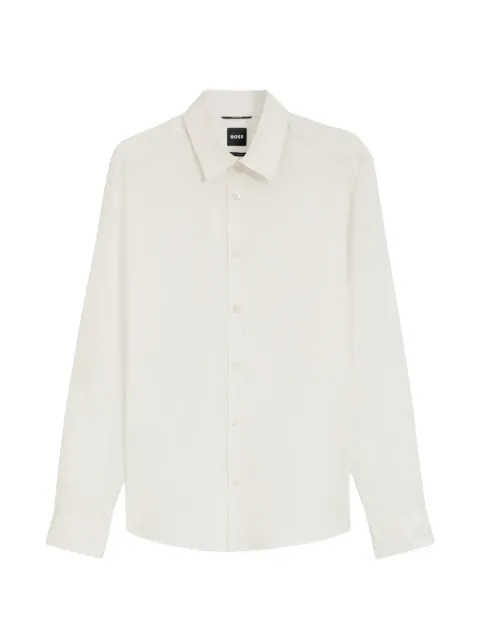 BOSS camisa con diseño recto